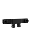 WALL BRACKET HAFA 150CC FOR EXTERNAL PIPE CC40 BLACK