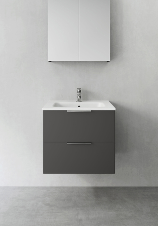 Vanity Unit Shape 600 Antracit With Basin