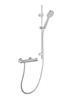 SHOWER SET GAIA ECO STAINLESS STEEL HOSE CHROME