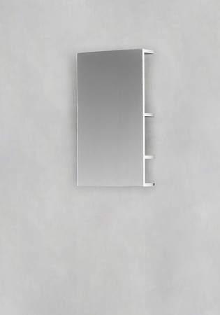 Upper Mirror With Storage Store White 400