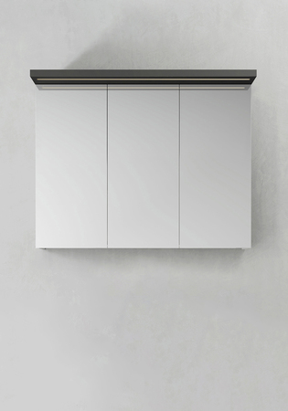 Mirror Cabinet Store Ledprofile Anthracite 900