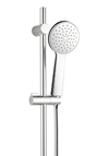SHOWER SET GAIA ECO STAINLESS STEEL HOSE CHROME