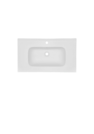 Washbasin On Soft 800 White Matte