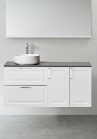 Undercabinet Grace 1200 (2St Sidemodule Softclose) White
