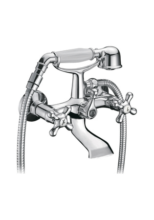 Hampton Bath/Shower Mixer Chrome