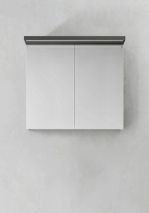MIRROR CABINET STORE LEDPROFILE ANTHRACITE 800