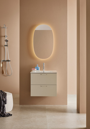 Under Cabinet Sand 2 Drawers Beige 600