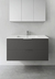 Vanity Unit Shape Anthracite 1000