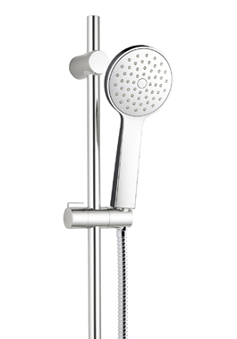 SHOWER SET GAIA ECO STAINLESS STEEL HOSE CHROME