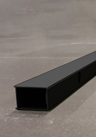 Extension Profile I-Wall Igloopro Black
