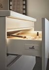VANITY UNIT SHAPE WHITE 1000
