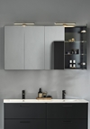 MIRROR CABINET GO BLACK 1200