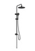 Shower Set Grace Ø250mm Black