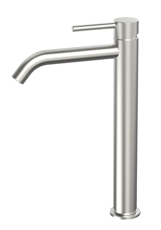 Basin Mixer Wind High Ss Brushed