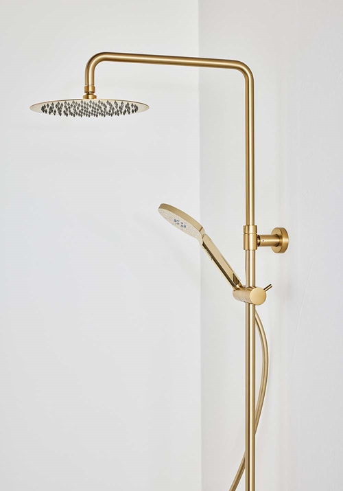 SHOWER COLUMN FINE 150CC BRASS W Ø300 SHOWER HEAD