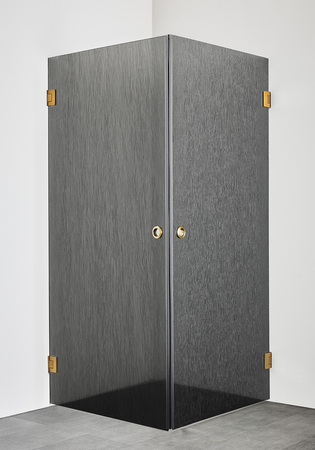 Shower Corner Infinity Lace 80X80 Brass