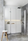 NICHE SHOWER DOUBLE FOLD IGLOO PRO 70X70 CLEAR