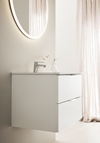 VANITY CABINET GO 2 DRAWERS WHITE 600