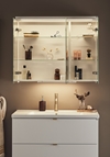 MIRROR CABINET STORE LEDPROFILE WHITE 900