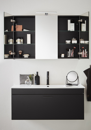 Go Mirror Cabinet 1000 White
