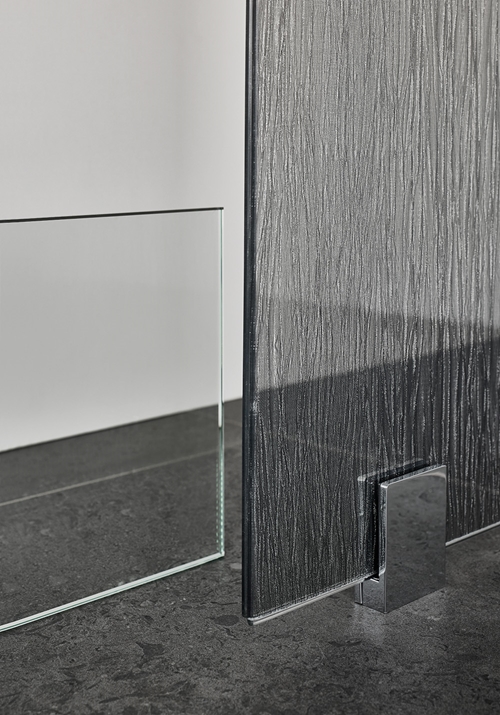SHOWER DOOR INFINITY LACE 80 CHROME
