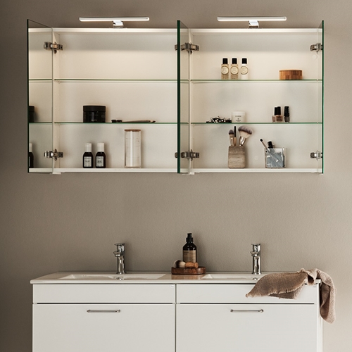 MIRROR CABINET GO WHITE 1200