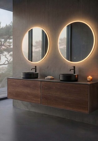 Under Cabinet Edge Smoked Oak 2000D