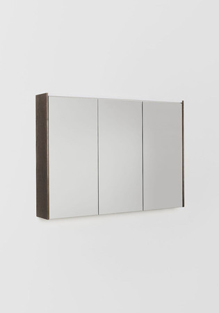 Mirror Cabinet Shift Smoked Oak 1000