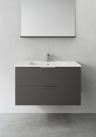 Vanity Unit Shape Anthracite 900