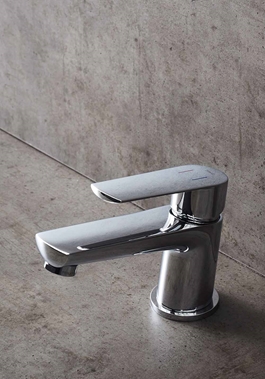 MIX LEAN BASIN MIXER CHROME