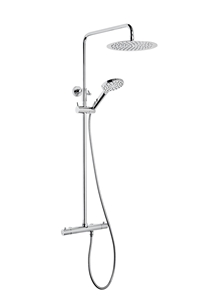 SHOWER COLUMN FINE 150CC CHROME W Ø200 SHOWER HEAD