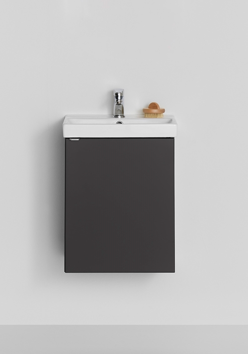 UNDER CABINET NEAT DOOR WITH BASIN ANTHRACITE 420