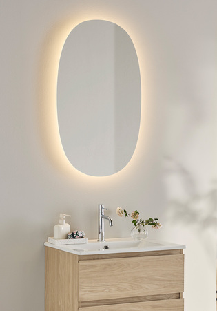 Mirror Ellipse Led 500X850