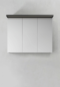 MIRROR CABINET STORE LEDPROFILE ANTHRACITE 900