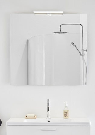 Plain Mirror 1000X750 With Lamp