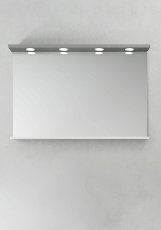 Mirror Store Ledspot Grey 1200