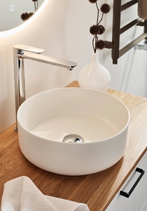  CIRCLE washbasin WHITE MATT
