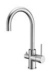 KITCHEN FAUCET BOW CHROME WITH DISHWASH VALVE