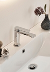 BASIN MIXER SLIM CHROME