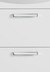 LIFE CABINET FRONT 700 WHITE MAT