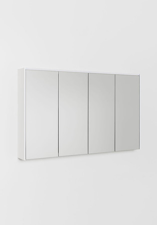 Mirror Cabinet Shift White 1200D