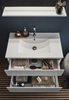UNDER CABINET STYLE 600 WHITE WITH BASIN