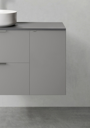 Side Module Shape Softclose Grey 300