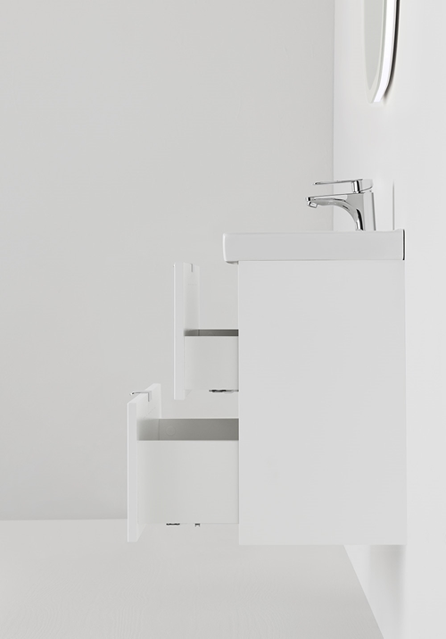 UNDER CABINET NEAT DRAWERS WITH BASIN WHITE 420