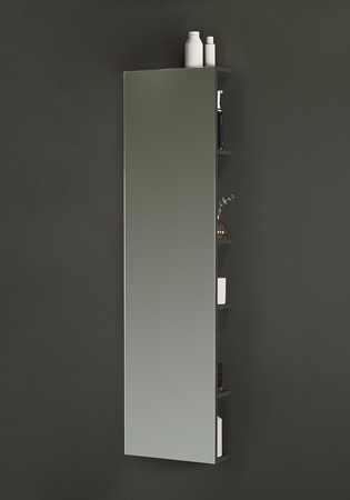 Full Length Mirror With Storage Store Anthracite 400