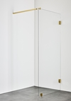 SHOWER WALL INFINITY 100 BRASS