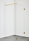 SHOWER WALL INFINITY 80 BRASS