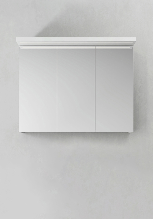 MIRROR CABINET STORE LEDPROFILE WHITE 900