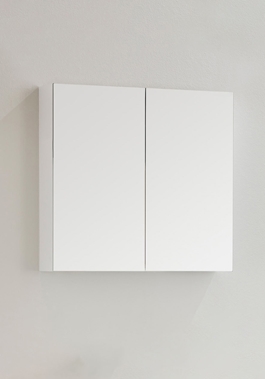 GO MIRROR CABINET 800 WHITE