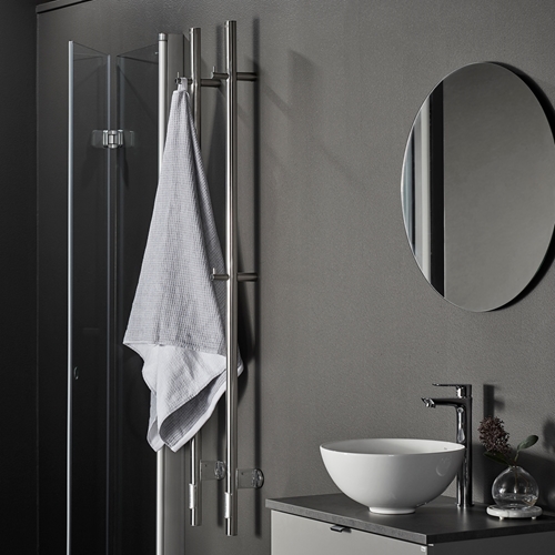 TOWEL WARMER GRACE 75X1400 STAINLESS POLISHED